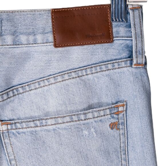 Madewell Women's Perfect Summer Jeans Blue Light Wash High Waisted Denim Size 25 - Picture 9 of 10